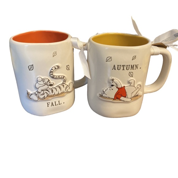 Rae Dunn Winnie the Pooh Seasonal Mugs - Picture 1 of 8